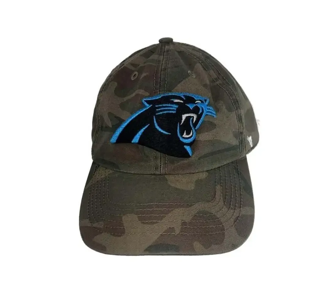 Carolina Panthers Camouflage '47 Fitted Cap XL FORTY SEVEN BRAND Camo
